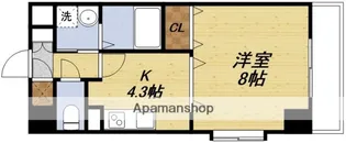 サンパティーク【7階】の間取り