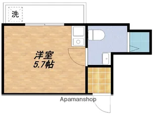 カンフォート吹田【2階】の間取り