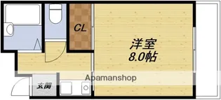 ビューラー山手【1階】の間取り