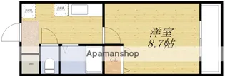 アズビー千里山【4階】の間取り