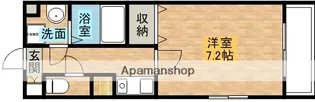 レクシア江坂【4階】の間取り