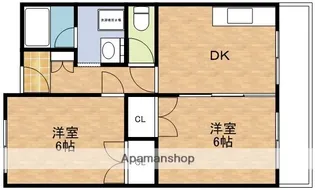 成晃マンション【4階】の間取り