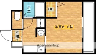 エステムコート新大阪Ⅵエキスプレイス【2階】の間取り
