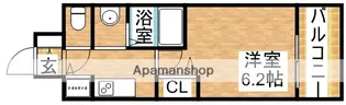 ララプレイス新大阪シエスタ【6階】の間取り