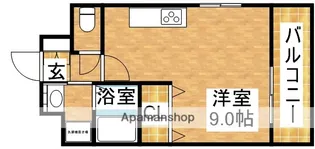 COMFORESPA新大阪【9階】の間取り