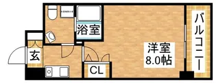 SEST新大阪【7階】の間取り