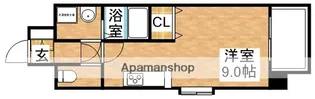 エクセレント上新18【4階】の間取り