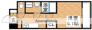 スプランディッド新大阪DUE【7階】の間取り