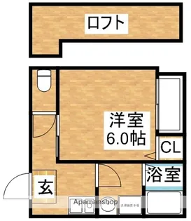 カレッジヒルズ瑞光【2階】の間取り
