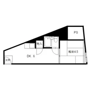 レジャープラザEIWA【5階】の間取り