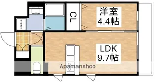 第23関根マンション【5階】の間取り