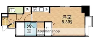 ファーストステージ江坂広芝町Ⅱ【9階】の間取り