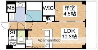 ザ・テラス吹田 UH【1階】の間取り