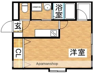 フェリオ宮原【4階】の間取り