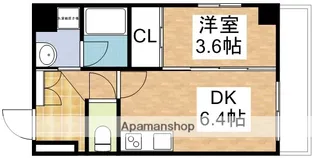 アンフィニⅩⅤ江坂レジデンス【1階】の間取り