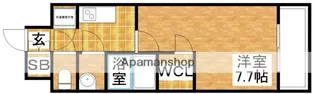 エスリード大阪グランゲート【7階】の間取り