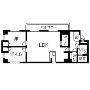 常陽第3ガーデンハイツ【7階】の間取り
