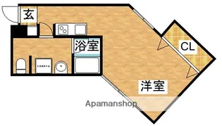 シャイン下新庄【1階】の間取り