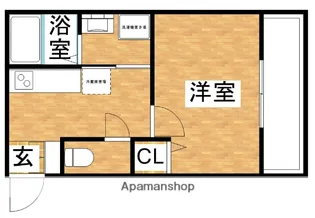 レジア内本町【1階】の間取り