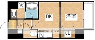 RIDGEガーデン江坂Ⅰ【7階】の間取り