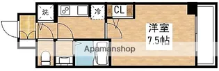 S−RESIDENCE江坂EMINENCE【5階】の間取り