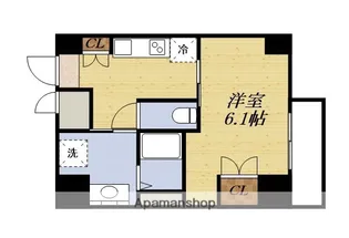 サーフアイランドサンセバスチャン【2階】の間取り