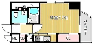 アクエルド新町【901号室号室】の間取り