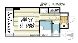 ラ・レジダンス・ド・江坂【5階】の間取り