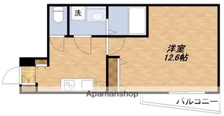 ノイヴェル小松【2階】の間取り