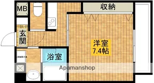 DOLCE VITA Ⅰ【5階】の間取り