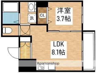GRANDIR吹田【1階】の間取り
