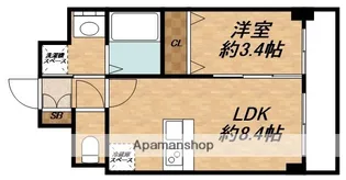 プレサンス新大阪ジェイズ【11階】の間取り