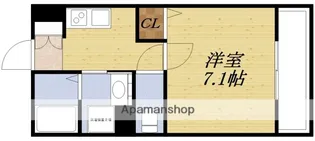 タウンコートユタカ【1階】の間取り
