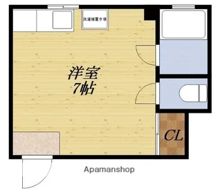 千里山S2ビル【4階】の間取り