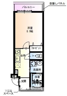 フジパレス菅原公園【2階】の間取り