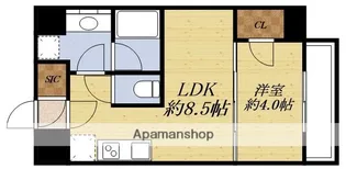 ブエナビスタ江坂広芝町【5階】の間取り
