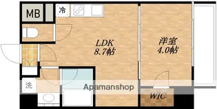 ブエナビスタ江坂広芝町【8階】の間取り