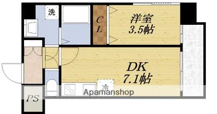 アンフィニ17マローネ【5階】の間取り