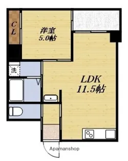 Laughter【3階】の間取り