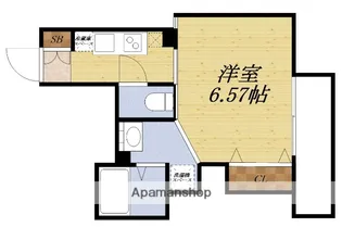 みおつくし十三【5階】の間取り