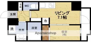 メインステージ大阪NORTHGATEⅡ【12階】の間取り