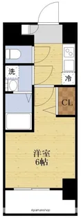 エスリード江坂アンムート【8階】の間取り