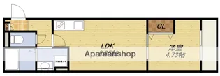 プレシャス大桐【2階】の間取り