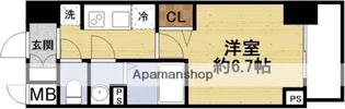 ARTIZA淡路【6階】の間取り
