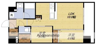 コンフォリア新大阪宮原Q【5階】の間取り
