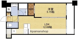 プレジオ東三国【3階】の間取り
