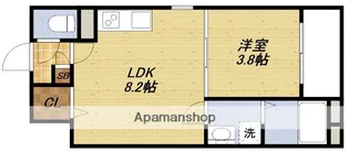 MAXIV CITY大阪吹田【3階】の間取り