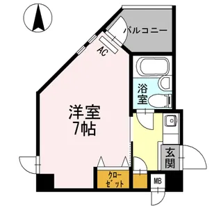 アルビオン【2階】の間取り