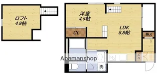 ASK21レジデンス【1階】の間取り