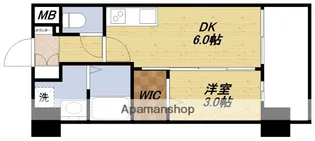 プレサンス東淀川駅前プローシェ【10階】の間取り
